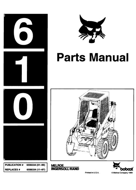 610 bobcat skid steer parts|bobcat 610 parts manual pdf.